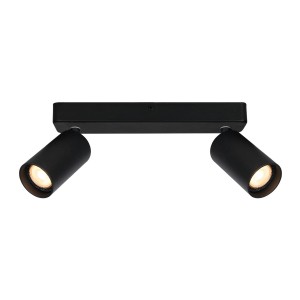 Nesto lampa sufitowa (spot) 2xGU10 czarna SPL-23436-2-BK