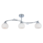 Connor lampa sufitowa 3xE27 chrom/biały MLP0877