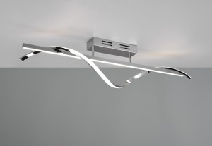 Isabel LED lampa sufitowa 2-punktowa chrom R62201106