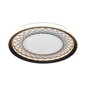 Nest  plafon 1xLED/38W czarny ML0523