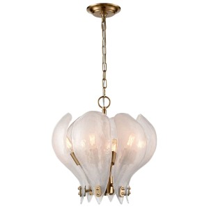 Cannes lampa wisząca 6xE14 mosiądz P06722BR