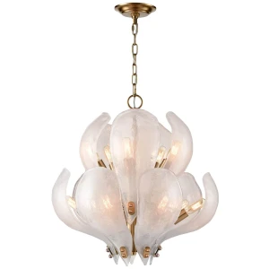 Cannes lampa wisząca 12xE14 mosiądz P12746BR