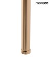 Lampa wisząca Ombre 80 w kolorze złotym, wykonana z metalowego materiału. Widoczna część to gładki, cylindryczny element mocujący, z wykończeniem w połysku. Lampa przeznaczona do zastosowania z żarówką LED o mocy 9W.
