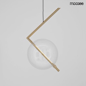Echo lampa wisząca 1xLED/3W złota MSE1501100166