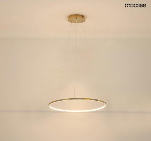 Ring Slim 60 lampa wisząca (z pilotem) 1xLED/20W złota MSE1501100156