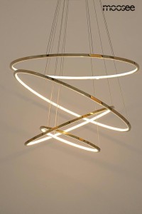 Ring Slim M lampa wisząca (z pilotem) 4xLED/88W złota MSE1501100162