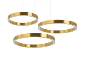 Ring 40/60/60 lampa wisząca 3xLED/101W złota MSE0000406060