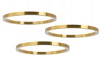 Ring 100/100/100 lampa wisząca 3xLED/225W złota MSE0100100100