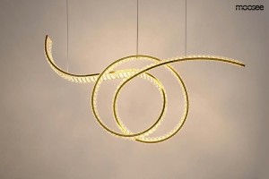 Wave 120 lampa wisząca 1xLED/28W złota MSE1501100188