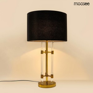 Moxy lampa stołowa 1xE27 złota/czarny MSE1501100401