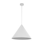 Cono D50 lampa wisząca 1xE27 biała 10010