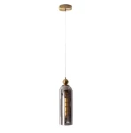 Campanila lampa wisząca 1xE27 mosiądz/dymiony P0511