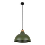 Cap lampa wisząca 1xE27 zielona 5665