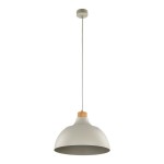 Cap lampa wisząca 1xE27 beżowa 5664