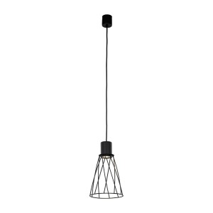 Modesto D16  lampa wisząca 1xGU10 czarna 10159