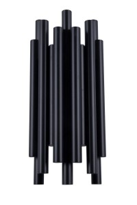 Organic kinkiet 8xLED/8W czarny W0286D