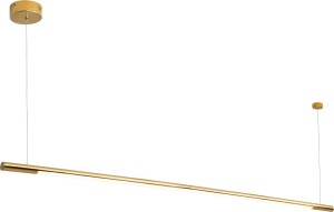 Organic D150 lampa wisząca 1xLED/26W złota P0360D