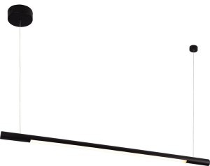 Organic 100 lampa wisząca 1xLED/16W czarna P0354D