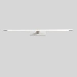 Kinkiet LED Isla IP44 w kolorze białym, o długości 62 cm i mocy 20W. Posiada prostokątny, minimalistyczny design, montowany na ścianie, z wbudowanym źródłem światła LED, idealny do oświetlenia wnętrz.