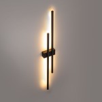 Flash kinkiet 2xLED/24W czarny 6626