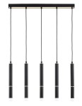 Derso lampa wisząca 5xG9 czarna 63231