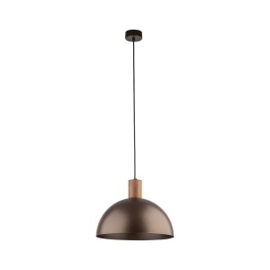Oslo lampa wisząca 1xE27 brązowa 4508