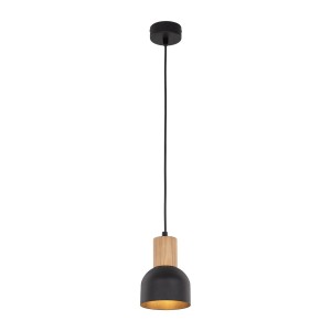 Cairo lampa wisząca 1xE27 czarna 4894