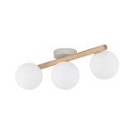 Estera lampa sufitowa 3xG9 beżowa/jasne drewno 5768