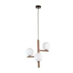 Estera lampa wisząca 3xG9 brązowa/ciemne drewno 10271