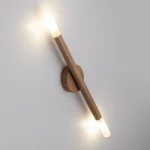 Noble lampa sufitowa 2xG9 jasne drewno 4523