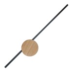 Java kinkiet 1xLED/22W czarny/jasne drewno 1441