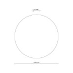 Kinkiet Luna Wood wykonany z drewna, przeznaczony na 8 żarówek G9. Okrągła forma o średnicy 600 mm i grubości 65 mm. Prosty design, idealny do nowoczesnych wnętrz, montowany na ścianie.