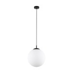 Esme D35 lampa wisząca 1xE27 czarna/biała 5671