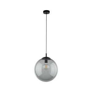 Esme D35 lampa wisząca 1xE27 czarna/grafitowa 5380
