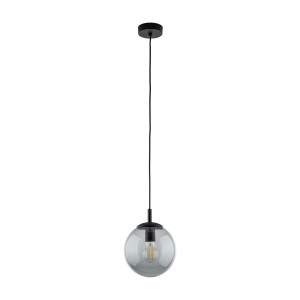 Esme D30 lampa wisząca 1xE27 czarna/grafitowa 5379