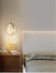 Valla lampa wisząca 1xLED/10,5W czarna/złota 6134-0110