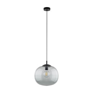 Vibe D35 lampa wisząca 1xE27 czarna/grafitowa 4972
