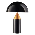 Belfugo H40 lampa stołowa 2xG9 czarna/złota MT1233-280
