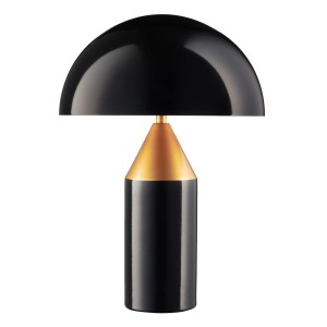 Belfugo H50 lampa stołowa 2xE27 czarna/złota MT1233-370