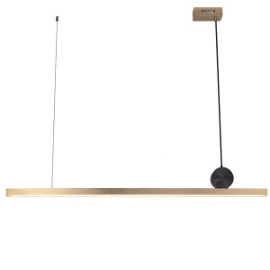 Boogie lampa wisząca 2xLED/32W złota/czarny MD-7014-880