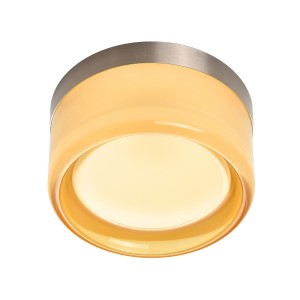 Candy lampa sufitowa 1xLED/3,8W nikiel/bursztynowy ST-MB1308 amber
