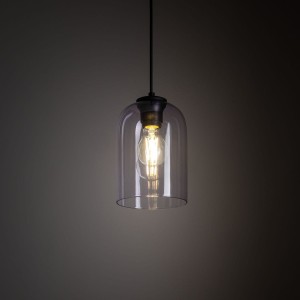 Molly lampa wisząca 1xE27 czarna/fioletowa 10299