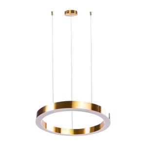 Circle D40 lampa wisząca (z pilotem) 2xLED/21W mosiądz ST-8848-40