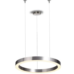 Circle D80 lampa wisząca (z pilotem) 2xLED/40W nikiel ST-8848-80 nickel