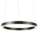 Circle D100 lampa wisząca (z pilotem) 2xLED/52W tytan ST-8848-100 black