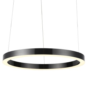 Circle D100 lampa wisząca (z pilotem) 2xLED/52W tytan ST-8848-100 black