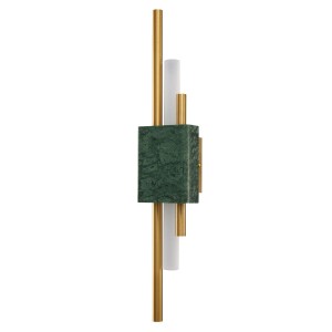 Ellie kinkiet 1xLED/5W złoty/zielony marmur ST-7007W-GREEN