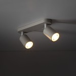 Livia lampa sufitowa (spot) 2xGU10 beżowa 10239