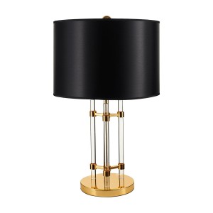 Exclusivo lampa stołowa 1xE27 złota/czarny DN921