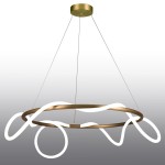 Fantasia D60 lampa wisząca 2xLED/34W złota ST-9282R/D60